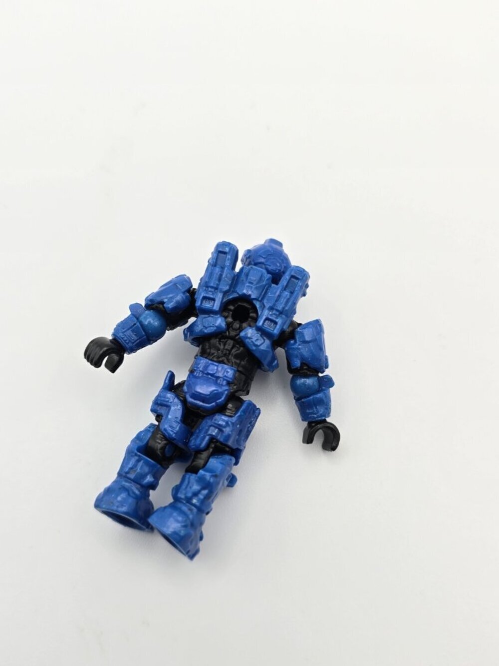 HALO Construx Spartan Figure Blue Mega Bloks - Picture 2 of 3